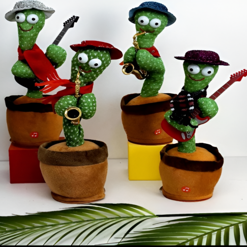 Cactus bailarín Trae instrumentos musicales TOY902