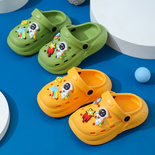 Sandalias infantiles de astronauta con 3 tallas surtidas ,N:24-25=26PZS/26-27=27PZS/28-29=27PZS,colores surtidos TX338