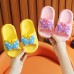 Sandalias infantiles con mariposa,cómodas y antideslizantes,con 3 tallas surtidas:N.24-25,26-27,28-29 TX58