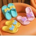 Sandalias infantiles con mariposa,cómodas y antideslizantes,con 3 tallas surtidas:N.24-25,26-27,28-29 TX58