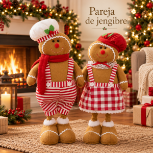 Muñeco de jengibre cortesía con longitud de pata 2 modelos