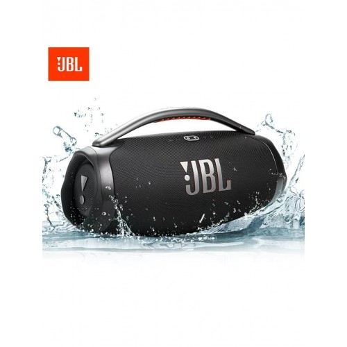 Bocina Bluetooth portátil resistente al agua estilo JBL, sonido potente, recargable, con asa para transporte, ideal para exteriores, modelo YX-06123, venta por mayoreo