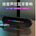 Bocina portátil Bluetooth con luces LED multicolor, diseño alargado, sonido estéreo y batería recargable, ideal para casa, oficina o actividades al aire libre, Mayoreo YX491