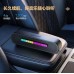 Bocina portátil Bluetooth con luces LED multicolor, diseño alargado, sonido estéreo y batería recargable, ideal para casa, oficina o actividades al aire libre, Mayoreo YX491