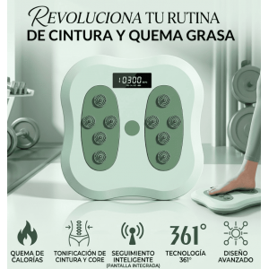 Disco Giratorio Inteligente para Torcer Cintura con Contador LED - Tabla de Equilibrio con Masaje Magnético y Antiderrapante - Ejercicio en Casa