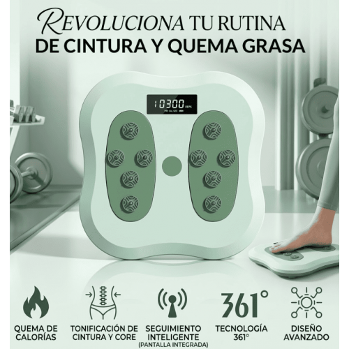 Disco Giratorio Inteligente para Torcer Cintura con Contador LED - Tabla de Equilibrio con Masaje Magnético y Antiderrapante - Ejercicio en Casa Disco Giratorio Inteligente para Torcer Cintura con Contador LED - Tabla de Equilibrio con Masaje Magnético y Antiderrapante - Ejercicio en Casa