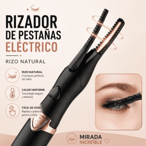 Rizador de pestañas eléctrico compacto y fácil de usar. Ideal para lograr un rizo natural en la rutina diaria por mayoreo.