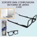 Soporte para computadora en forma de lentes ZJ482