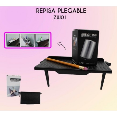 Repisa plegable de 21.5cm*11.3cm ZW01