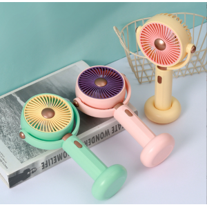 ventilador eléctrico portátil pequeño carga USB, ventilador de escritorio de verano para dias calurosos FY082 