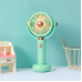 ventilador eléctrico portátil pequeño carga USB, ventilador de escritorio de verano para dias calurosos FY082 