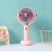 ventilador eléctrico portátil pequeño carga USB, ventilador de escritorio de verano para dias calurosos FY082 