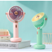 ventilador eléctrico portátil pequeño carga USB, ventilador de escritorio de verano para dias calurosos FY082 