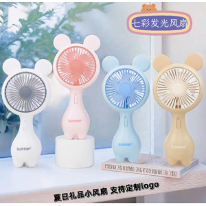 Nuevo mini ventilador de escritorio portátil de carga grande con energía eólica USB,Mayoreo 933-159D