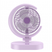 Ventilador plegable de escritorio con carga USB, luz nocturna,Mayoreo D-21597