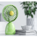 Mini ventilador pequeño eléctrico de mano recargable con carga USB, Mayoreo 1692364