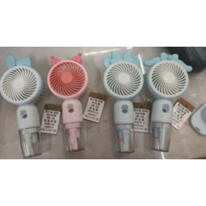 Ventilador portátil de escritorio con 2 orificios de humidificador, Mayoreo 1692310