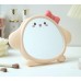 Espejo decorativo kawaii con carita ideal para tocador escritorio y regalo infantil, Por Mayoreo 1103