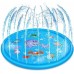 Tapete Alfombra de Agua Infantil con Aspersores Tipo Fuente diametro 170 CM– Splash Pad para Jardín de PVC- Por Mayoreo 1502-13