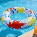 Aros Inflables Flotadores de 100 cm con Diseño Tropical – Flotador Grande para Alberca y Playa | Por Mayoreo 1502-25