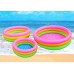 Piscina inflable de 3 anillos, diámetro 120 cm – Ideal para niños – Piscina Portátil para Playa y Jardín- Por Mayoreo  1502-8