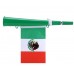 Trompeta de fútbol color verde, ideal para animar partidos, incluye cordón para colgar y diseño con bandera de México. por Mayoreo 2159-10 Trompeta de fútbol color verde, ideal para animar partidos, incluye cordón para colgar y diseño con bandera de México. por Mayoreo 2159-10