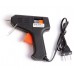 Pistola de silicón eléctrica de 40 watts, ideal para trabajos de manualidades, reparaciones del hogar, decoración, bricolaje y uso escolar. Por Mayoreo 24349-23