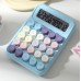 Calculadora retro pastel con botones redondos – Diseño kawaii para oficina, escuela o escritorio- Por Mayoreo 24750-12 Calculadora retro pastel con botones redondos – Diseño kawaii para oficina, escuela o escritorio- Por Mayoreo 24750-12