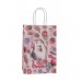  Bolsas de regalo creativa, bolsa de mano de papel kraft  de diferentres diseño animados por Mayoreo 379-1