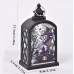 Linterna de viento pequeña de plástico para Halloween, luz LED nocturna luminosa portátil, diseño de escena de accesorios para disfraces de Halloween. Por Mayoreo 581528