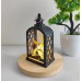 Linterna de viento pequeña de plástico para Halloween, luz LED nocturna luminosa portátil, diseño de escena de accesorios para disfraces de Halloween. Por Mayoreo 581528