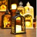 Linterna de viento pequeña de plástico para Halloween, luz LED nocturna luminosa portátil, diseño de escena de accesorios para disfraces de Halloween. Por Mayoreo 581528