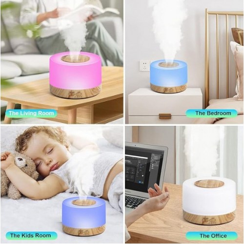 Humidificador de aromaterapia ultrasónico de 300ml por mayoreo 60615