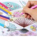 Juego de Lápices de colores de 18 pzs, lápices de colores de arte de pintura profesional por mayoreo 6118