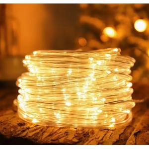 Luces LED decorativas tipo manguera impermeable 10M– Luz cálida para exterior e interior – Navidad y fiestas- Por Mayoreo 6529-20
