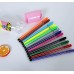 Juego de 24 colores, juego de pinceles multicolores  lavables para dibujar y pintar por mayoreo 808-24