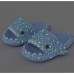 Sandalias tiburón unisex con brillo en la oscuridad – chanclas cómodas y antideslizantes – colores surtidos Tallas N:30-31-32-33-34-35, Por Mayoreo  V2-114