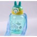 Botellas infantiles con orejas de conejo y correa ajustable – Diseño de dibujos animados – Tapa abatible con popote- Por Mayoreo 883535