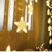 Cortina de luces LED con estrellas colgantes – Guirnalda luminosa decorativa para habitación, ventana o fiestas- Por Mayoreo 883640 Cortina de luces LED con estrellas colgantes – Guirnalda luminosa decorativa para habitación, ventana o fiestas- Por Mayoreo 883640