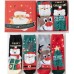 Calcetines navideños largos unisex con diseños de Santa, reno y árbol – Medias festivas de invierno para regalo- Por Mayoreo 883796 Calcetines navideños largos unisex con diseños de Santa, reno y árbol – Medias festivas de invierno para regalo- Por Mayoreo 883796