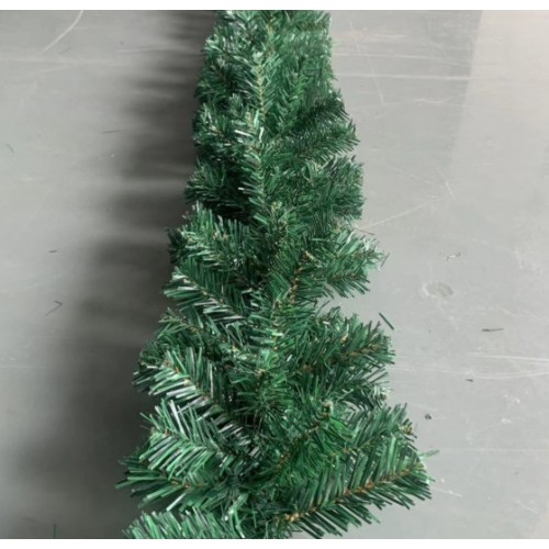 Guirnalda navideña artificial de bejuco rama decorativa para árbol o adornos -Decoración resistente- de 2.70 metros- Por Mayoreo 9169-8