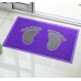 Tapetes de piso con combinación de alfombras PVC de eliminación de polvo con bucles de 38x58cm,  por mayoreo  5091-18