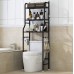 Estante almacenamiento multifunciónal organizador metálico de 3 niveles para baño, se coloca sobre el inodoro. Ahorra espacio, Por mayoreo 987-7