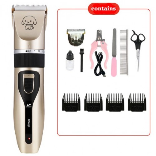 Cortadoras eléctricas para mascotas- Recortador de pelo para perros y gatos- con kit de accesorios, Por Mayoreo BH-21248