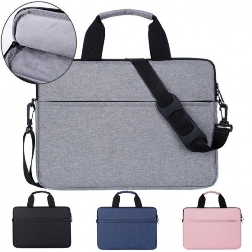 Maletín Funda para Laptop con Correa Ajustable – Practico  y Acolchado-  Por Mayoreo BH-21307