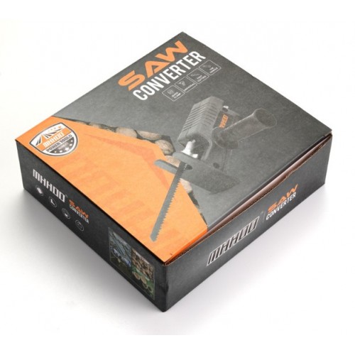 Adaptador Saw Converter para Taladro Eléctrico – Convierte tu Taladro en Sierra Alternativa, Herramienta Multiusos para Madera, Metal y Plástico- Por Mayoreo BS-002