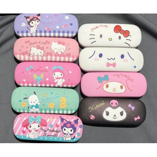 Estuche Rígido para Lentes con Diseño Kawaii portátil, anticaídas y antipresión de dibujos animados Por Mayoreo C2-105