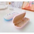 Estuche Rígido para Lentes con Diseño Kawaii portátil, anticaídas y antipresión de dibujos animados Por Mayoreo C2-105