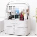 Organizador de Cosméticos  portátil con Tapa Transparente de gran capacidad version Coreana por Mayoreo C2-108