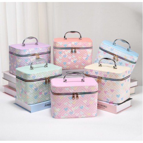 Bolsa de cosméticos portátil con gran capacidad, estilo de alta gama Impermeable almacenamiento multifuncional por Mayoreo C2-137